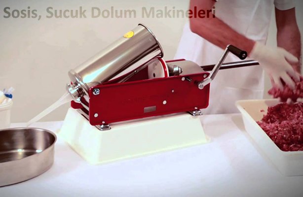 Ev Tipi Sosis, Sucuk Dolum Makineleri Makarna Makinaları I Erişte