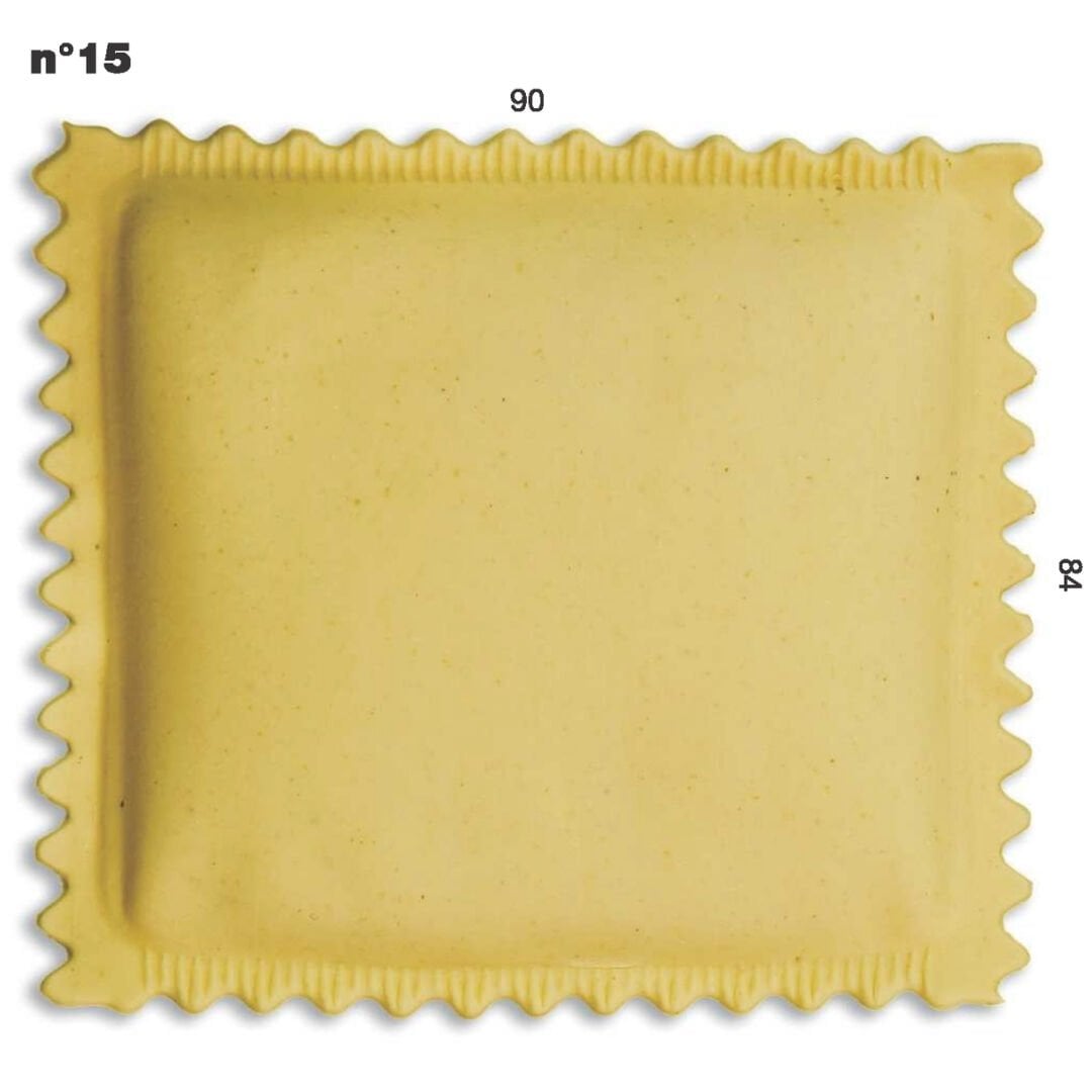 Ravioli Kalıbı 90x84mm – Kare, Dikdörtgen Kalıp | Multipasta Uyumlu N:15