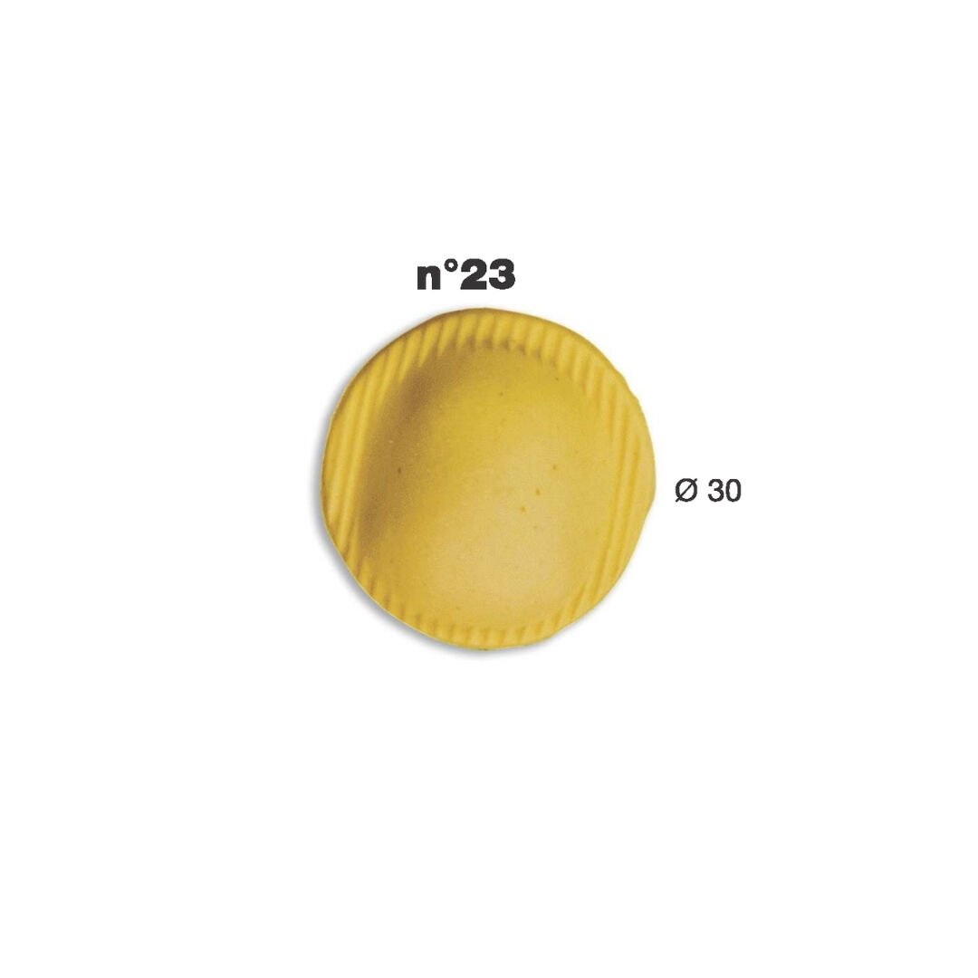 Ravioli Kalıbı Ø 30mm – Yuvarlak Kalıp | Multipasta Uyumlu N:23