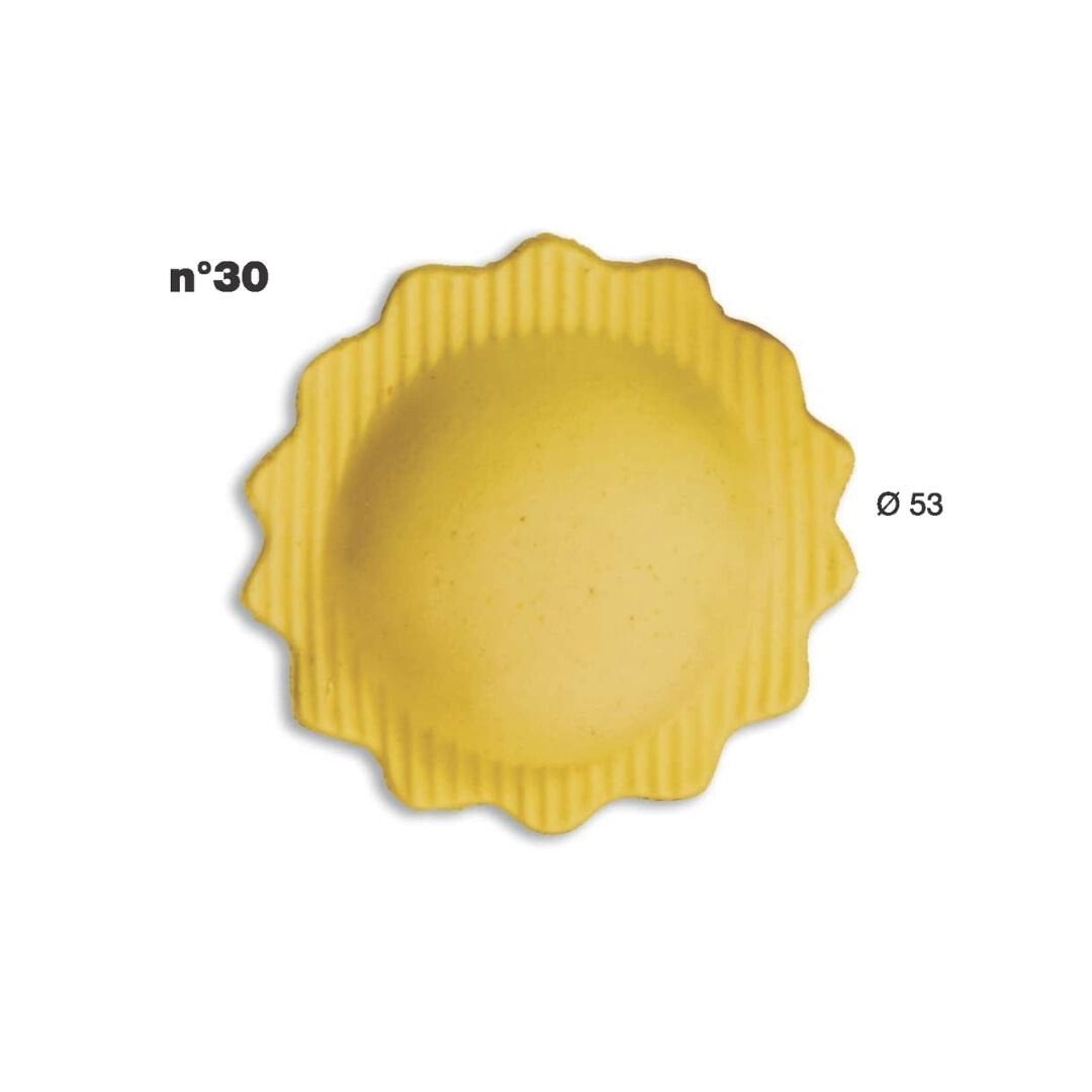 Ravioli Kalıbı Ø 53mm – Yuvarlak Kalıp | Multipasta Uyumlu N:30