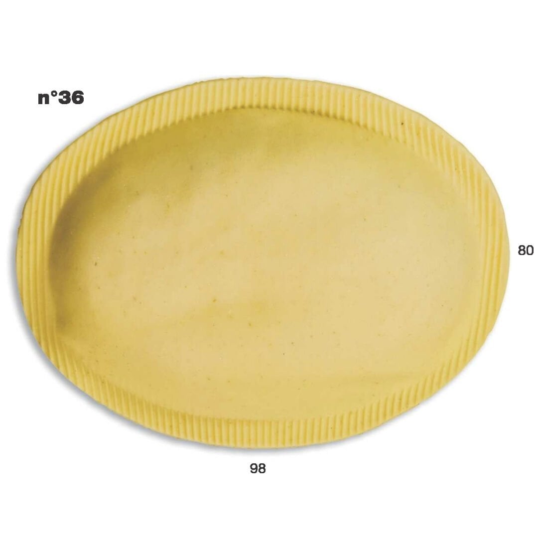 Ravioli Kalıbı 98x80mm – Oval Kalıp | Multipasta Uyumlu N:36