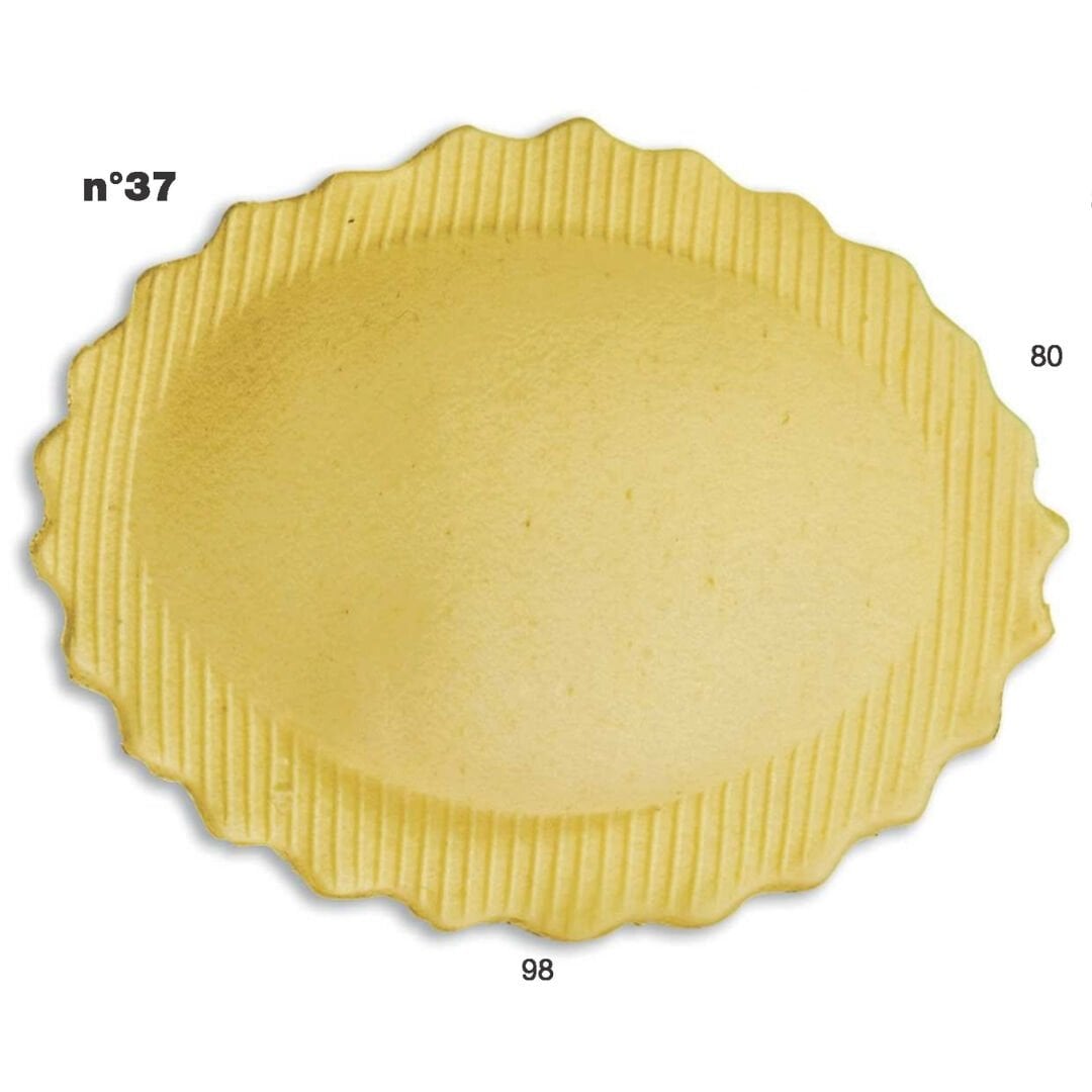 Ravioli Kalıbı 98x80mm – Oval Kalıp | Multipasta Uyumlu N:37