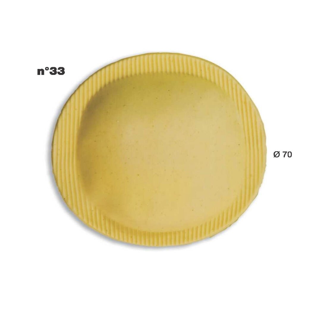 Ravioli Kalıbı Ø 70mm – Yuvarlak Kalıp | Multipasta Uyumlu N:33